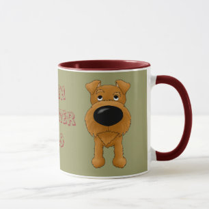 Tasse de papa de Terrier irlandais