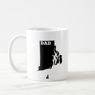 Tasse de papa d'état d'Île de Rhode