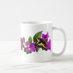 Tasse de papillon de bouganvillée