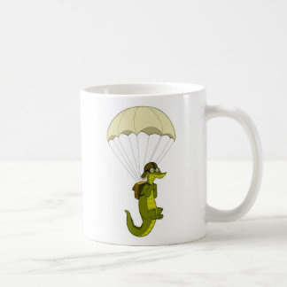 Tasse de parachutage d'alligator