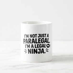 Tasse de parajuriste Ninja juridique Cabinet d'a