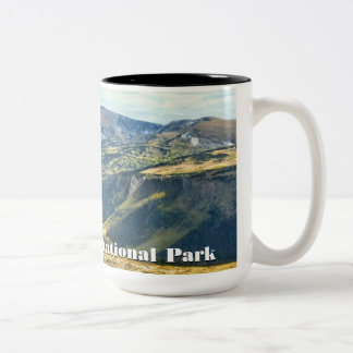 Tasse de parc national de montagne rocheuse