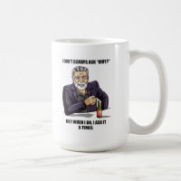 Tasse de parodie de 5 pourquoi - blog maigre