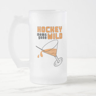 Tasse de partie de maman d'hockey