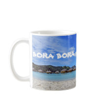 Tasse de pavillons d'Overwater de Polynésie
