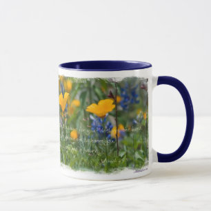 Tasse de pavot de Californie de 29:11 de Jérémie