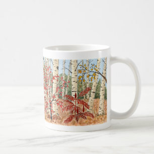 Tasse de paysage de chute