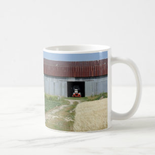 Tasse de paysage de ferme