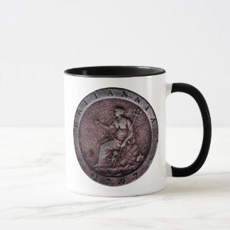 Tasse de penny de "roue" des 1797 Anglais
