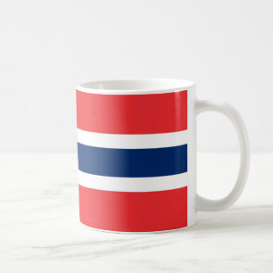 Tasse de pentagone étoilé de la Norvège