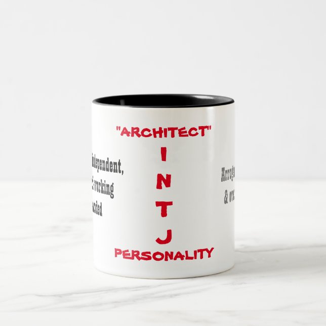 Tasse de personnalité d'INTJ (Centre)
