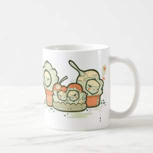 Tasse de personnes de crème glacée