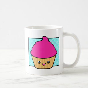 Tasse de petit gâteau de Kawaii de roses indien