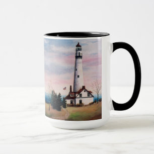 Tasse de phare de point de vent