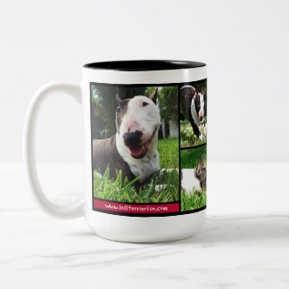 Tasse de photo "de rire vivant d'amour" de