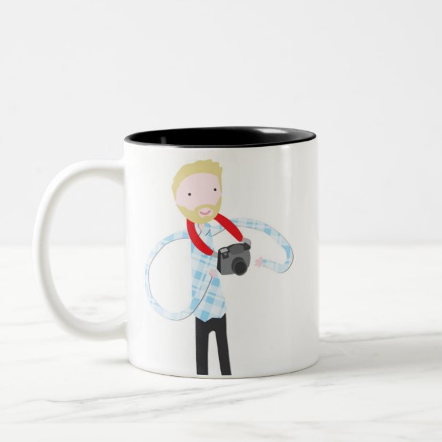 Tasse de photographe par l'épuisement d'Alex (Gauche)