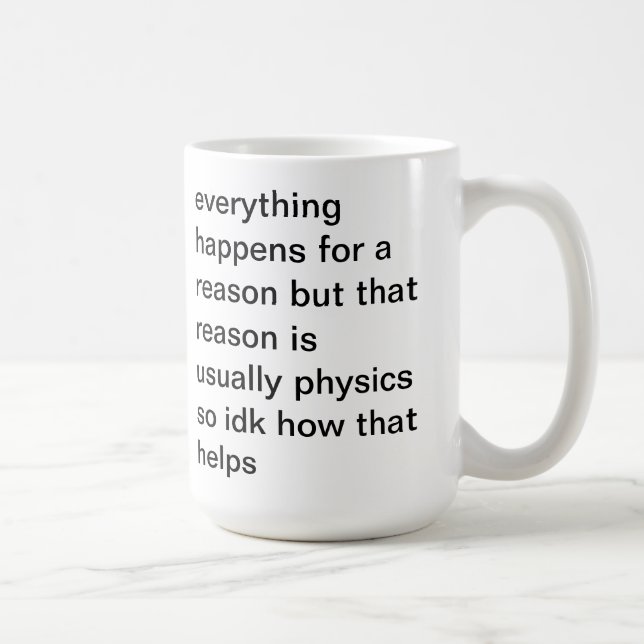 Tasse de physique (Droite)