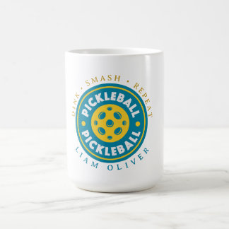 Tasse de pickleball personnalisée | Répéter le sma