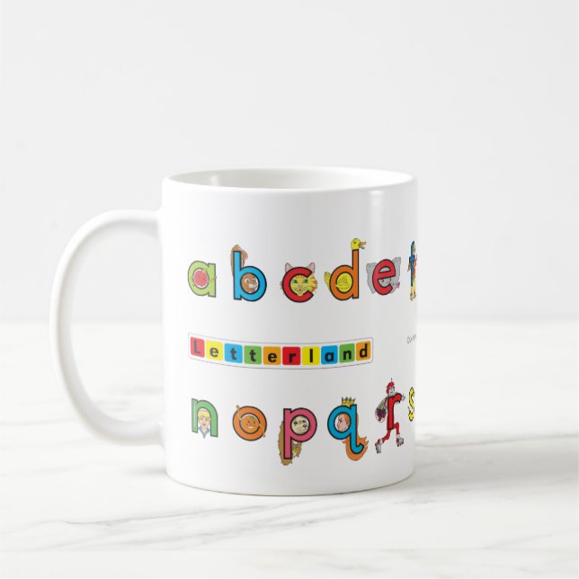 Tasse de pictogramme de Letterland | (Gauche)