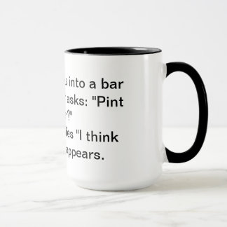 Tasse de plaisanterie de Descartes