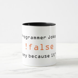 Tasse de plaisanterie de programmeur