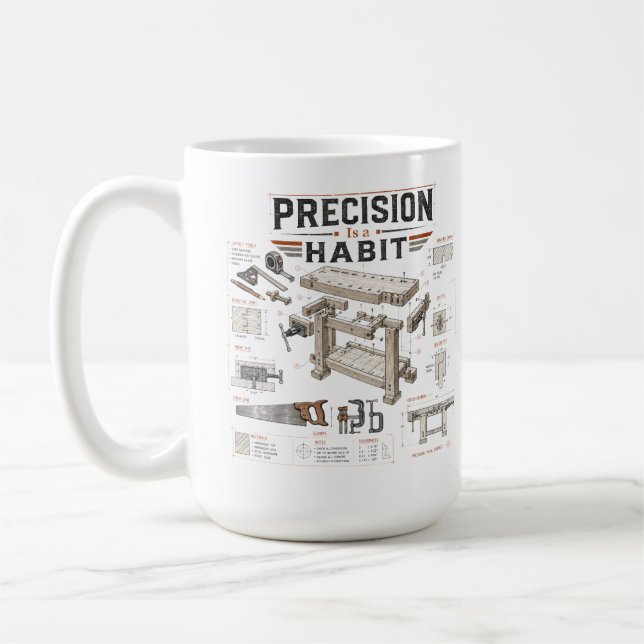 Tasse de plan de précision Blueprint (Gauche)