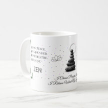 Tasse de pleine conscience Zen Flow