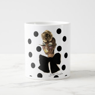 Tasse de point de polka de HAUTE