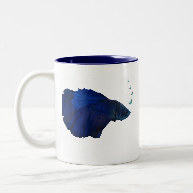 Tasse de poissons de Betta (Gauche)