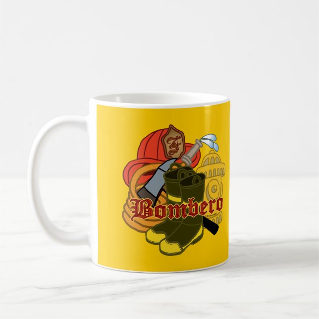 Tasse de pompier Bombero (Gauche)