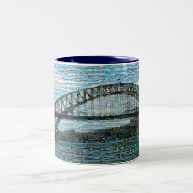 Tasse de pont de port de Sydney (mosaïque) (Centre)