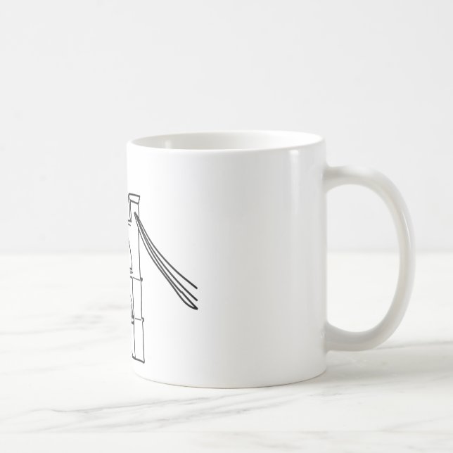 Tasse de pont suspendu de Waco (Droite)