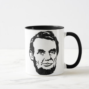 Tasse de portrait d'Abraham Lincoln