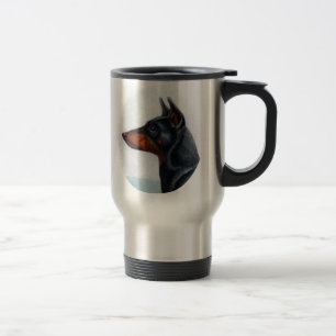 Tasse de portrait de Manchester Terrier