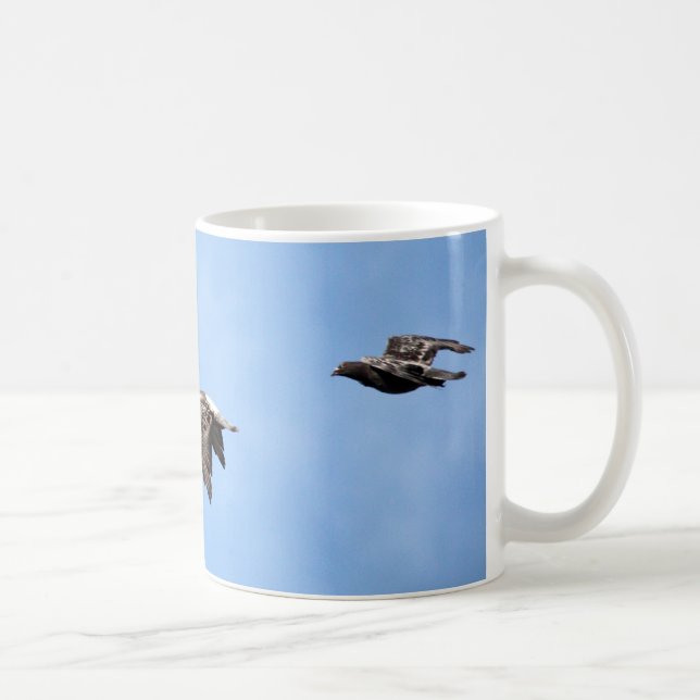Tasse de positions de vol de pigeon (Droite)