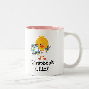 Tasse de poussin d'album