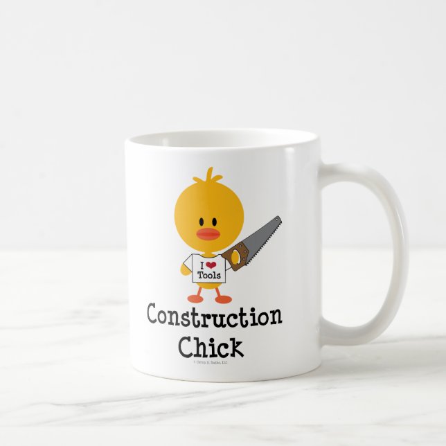 Tasse de poussin de construction (Droite)