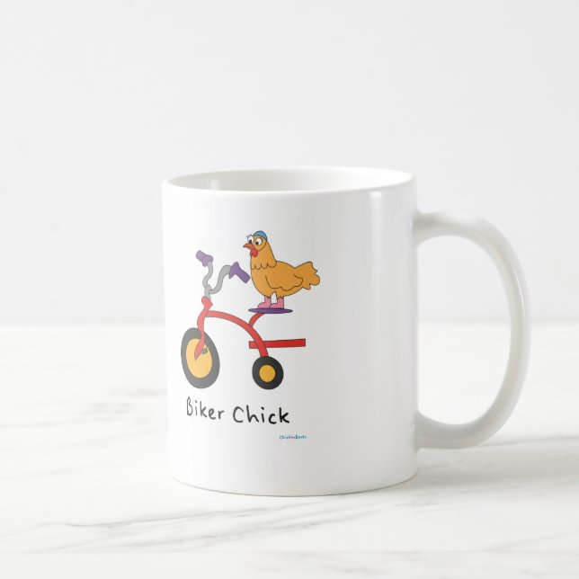 Tasse de poussin de cycliste (Droite)
