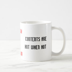 Tasse de précaution évidente