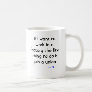 Tasse de Pro-Union de FDR