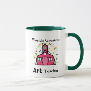 Tasse de professeur d'art