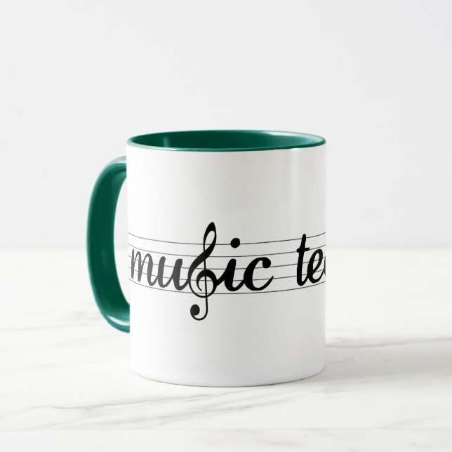 Tasse de professeur de musique (Devant gauche)