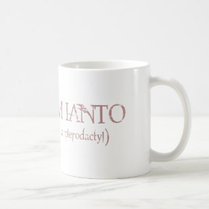 Tasse de ptérodactyle d'Ianto- d'équipe