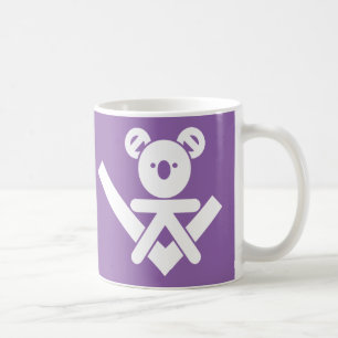 Tasse de puzzle de koala