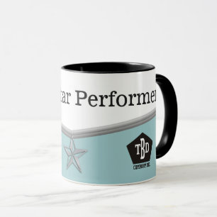 Tasse de récompense de vedette d'accomplissement