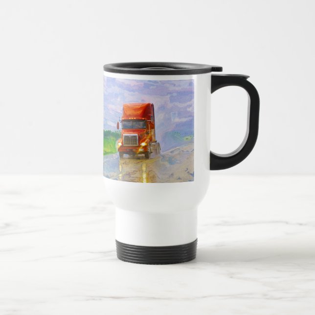 Tasse de relais routier de CAMIONNEURS (Droite)