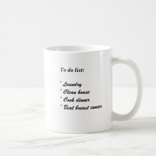 Tasse de remue-ménage de cancer du sein