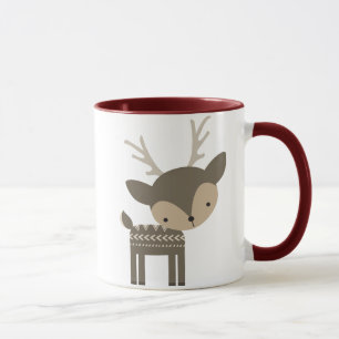 Tasse de renne de Noël