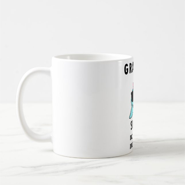 Tasse de requin de grand-maman, tasse drôle de (Gauche)