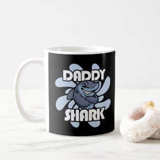 Tasse de requin de papa - l'anniversaire/fête des